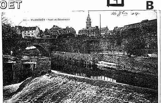 Ville de PLANCOET Carte postale ancienne